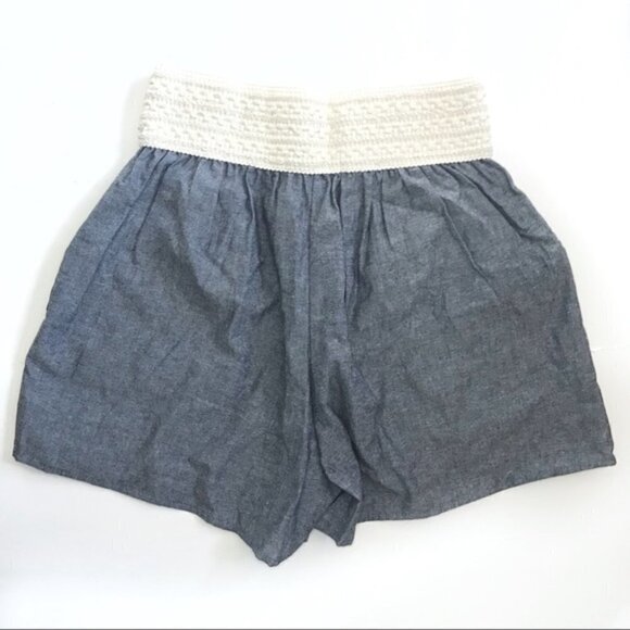 22nd Clothing Chambray Linen Shorts•NWOT! - Picture 8 of 12